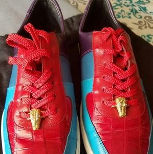 🔵🔴 Belvedere men casual sneakers 🔴🔵